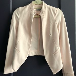Blush Blazer with Pockets